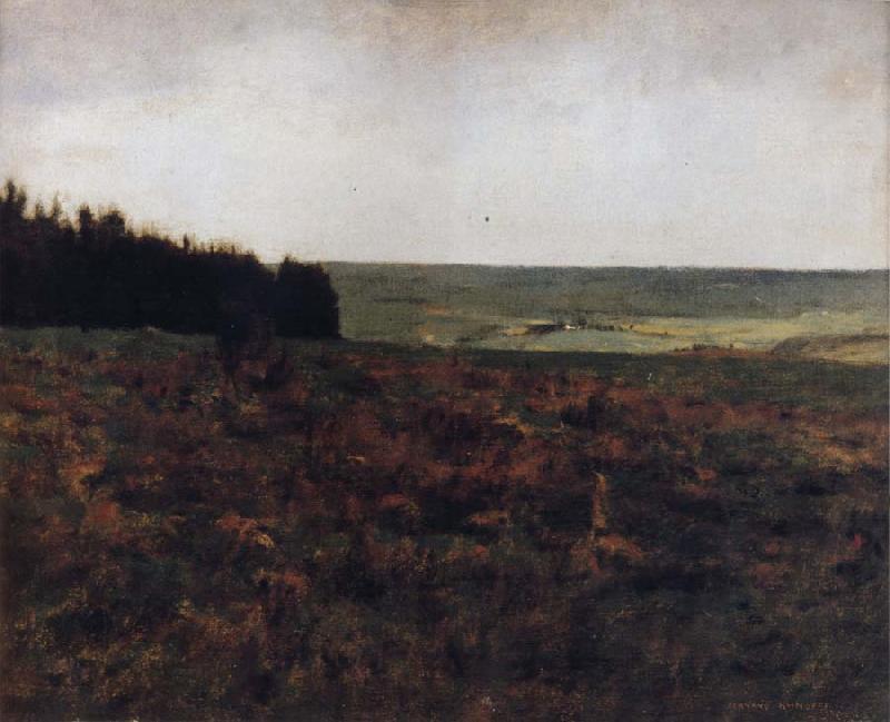 Fernand Khnopff Heaths in the Ardennes